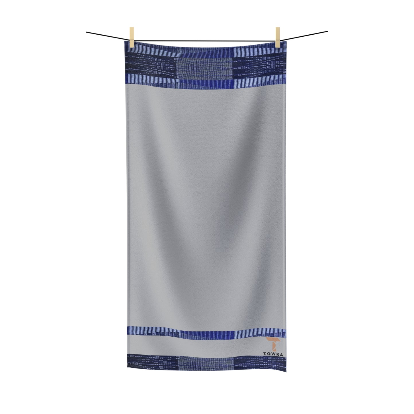 Souza -Eco-Friendly Afro Art Bath/Spa Towel (Gray)