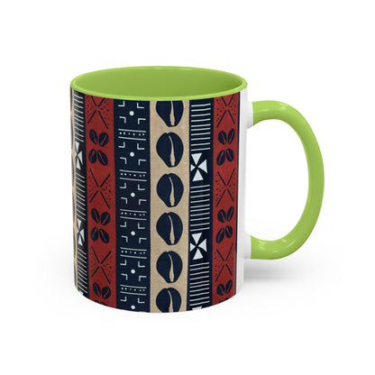 Ongola Afro Art - Accent Coffee Mug