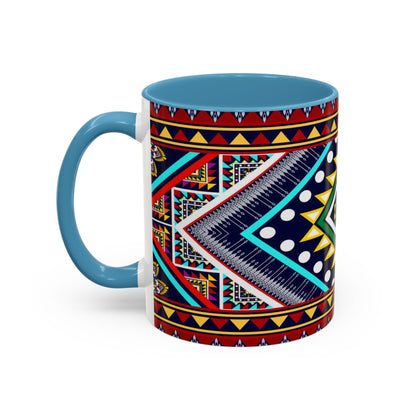 Messa Afro Art - Accent Coffee Mug