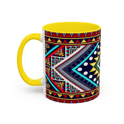 Messa Afro Art - Accent Coffee Mug