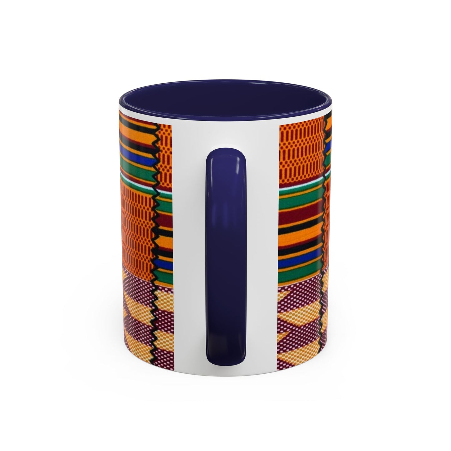 Kente Afro Art - Accent Coffee Mug