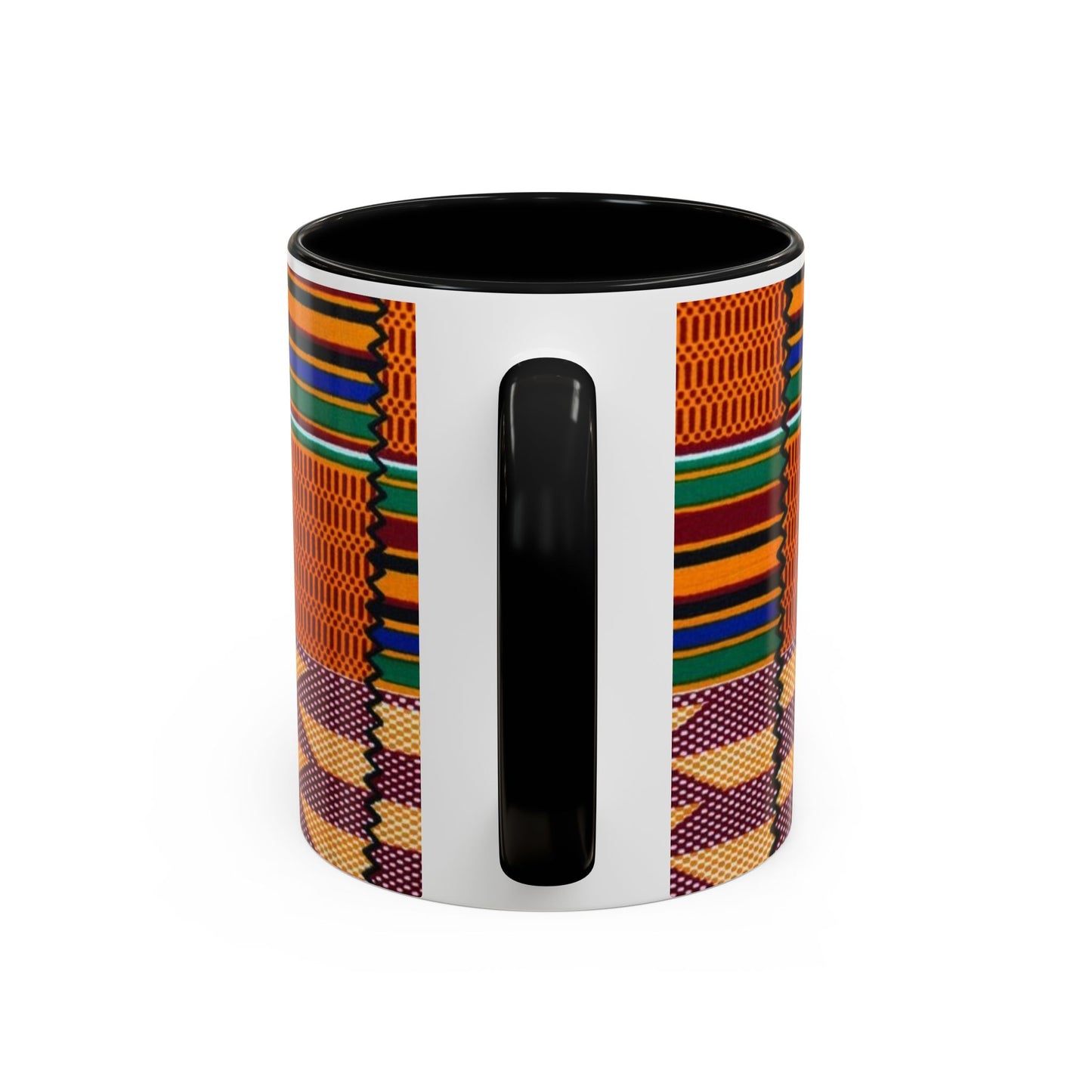 Kente Afro Art - Accent Coffee Mug