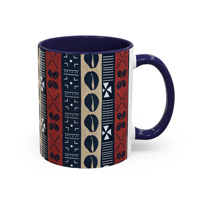 Ongola Afro Art - Accent Coffee Mug