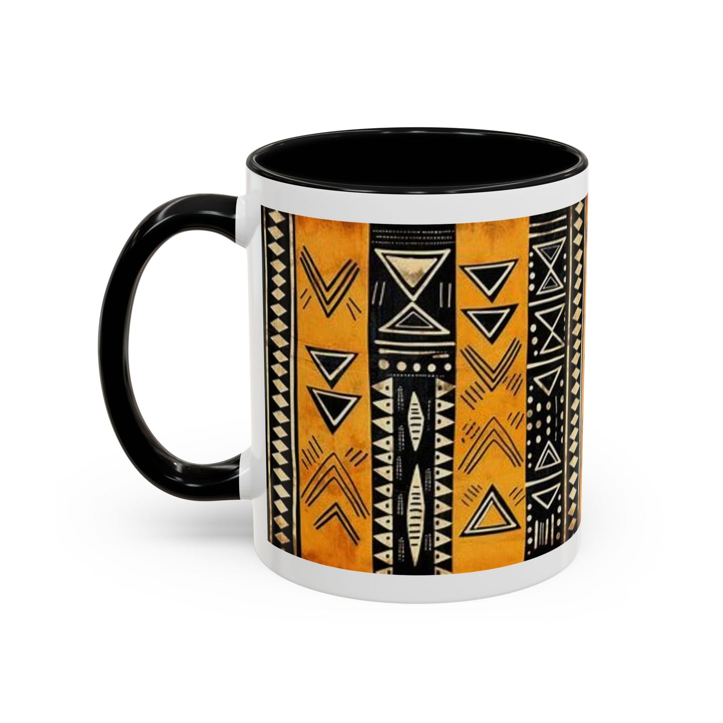 Savana Afro Art - Accent Coffee Mug