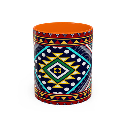 Messa Afro Art - Accent Coffee Mug