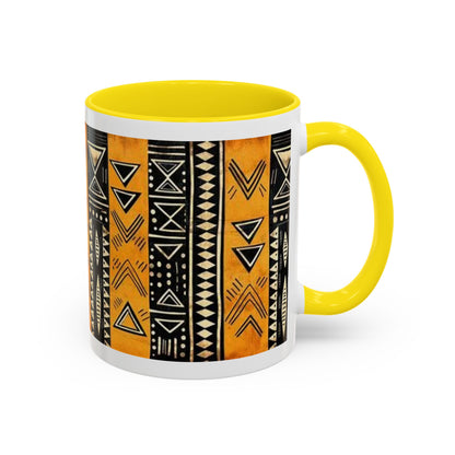 Savana Afro Art - Accent Coffee Mug