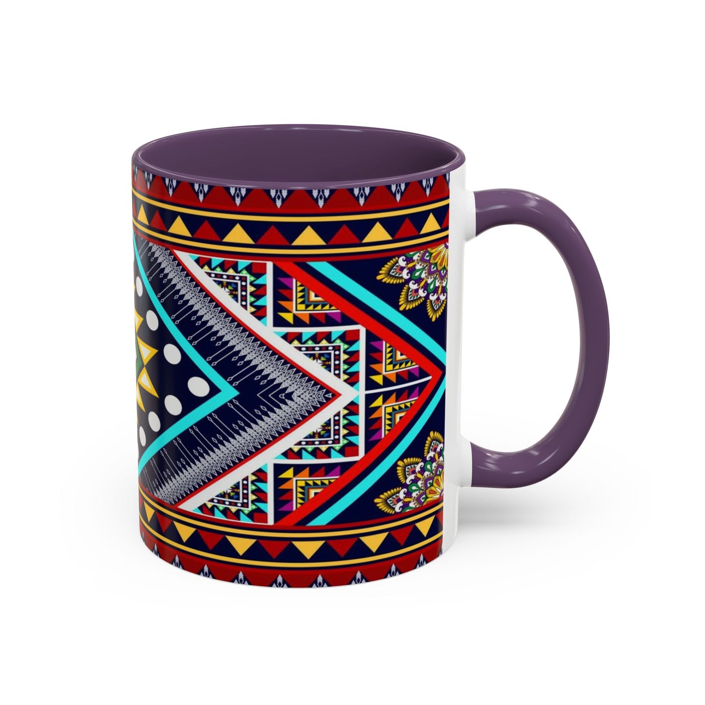 Messa Afro Art - Accent Coffee Mug