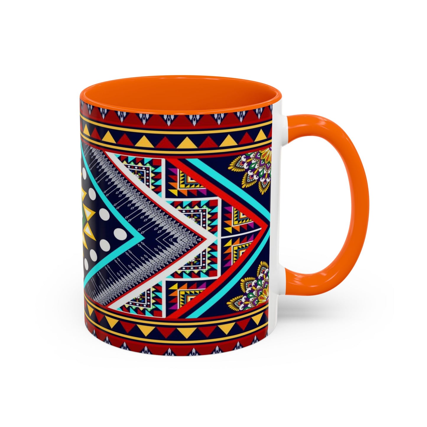 Messa Afro Art - Accent Coffee Mug
