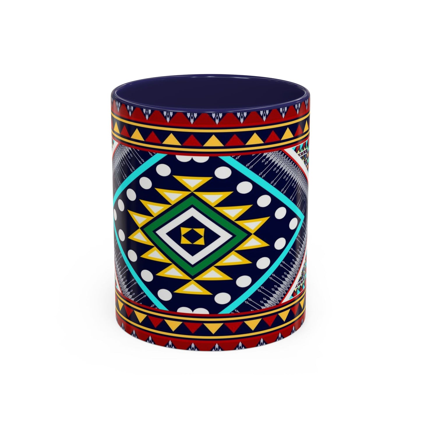 Messa Afro Art - Accent Coffee Mug