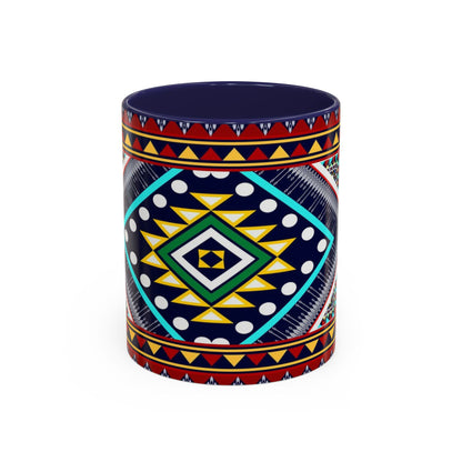 Messa Afro Art - Accent Coffee Mug
