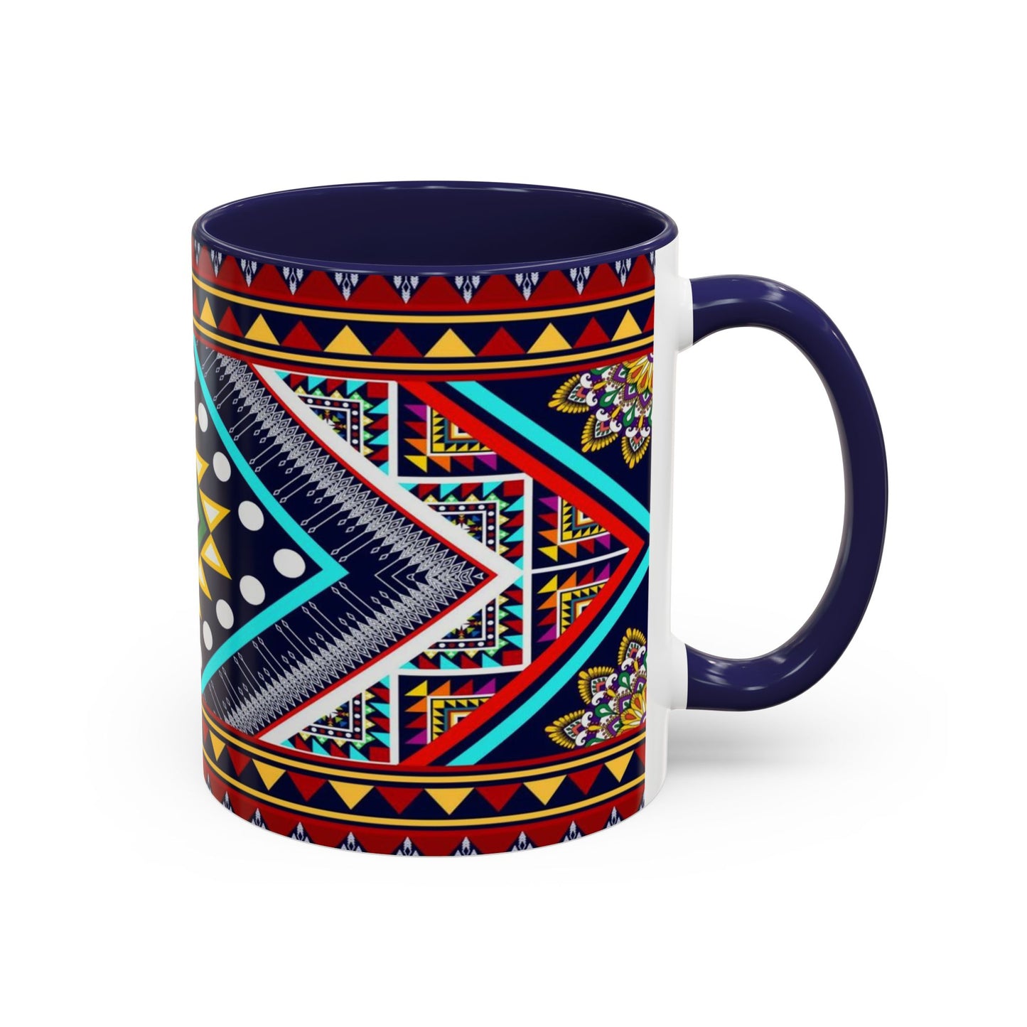 Messa Afro Art - Accent Coffee Mug