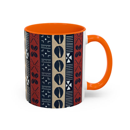 Ongola Afro Art - Accent Coffee Mug