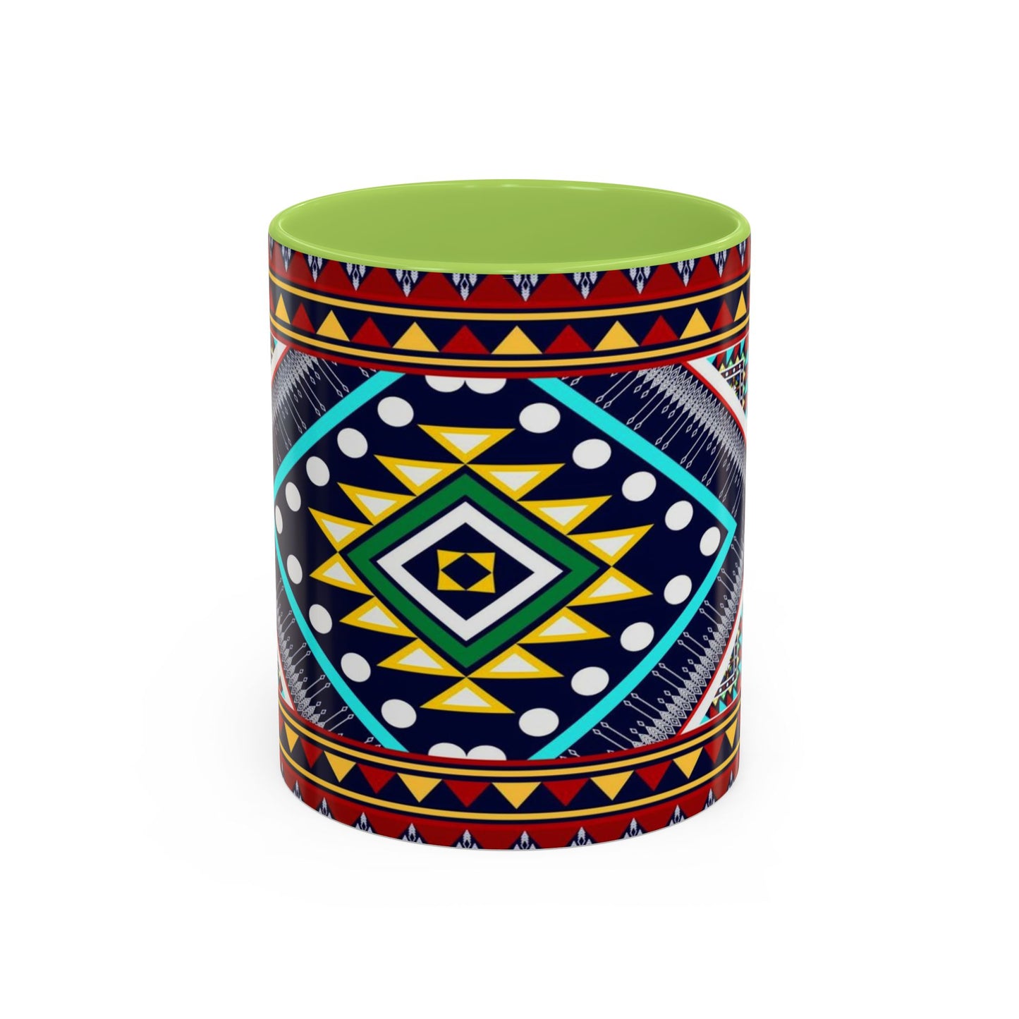 Messa Afro Art - Accent Coffee Mug
