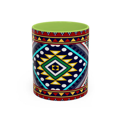 Messa Afro Art - Accent Coffee Mug