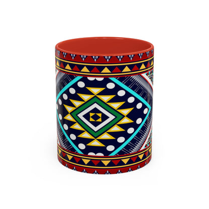 Messa Afro Art - Accent Coffee Mug