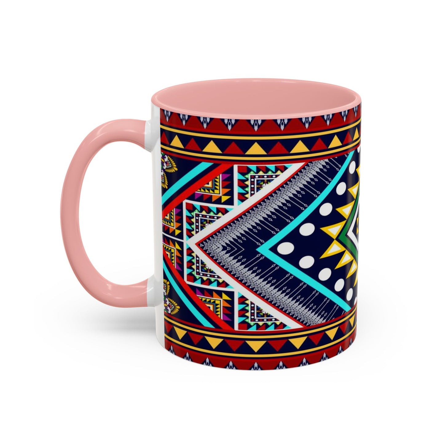 Messa Afro Art - Accent Coffee Mug
