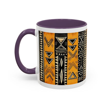 Savana Afro Art - Accent Coffee Mug