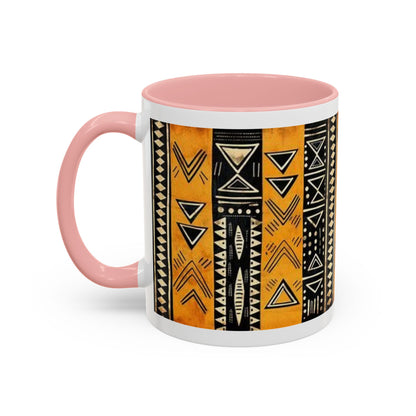 Savana Afro Art - Accent Coffee Mug