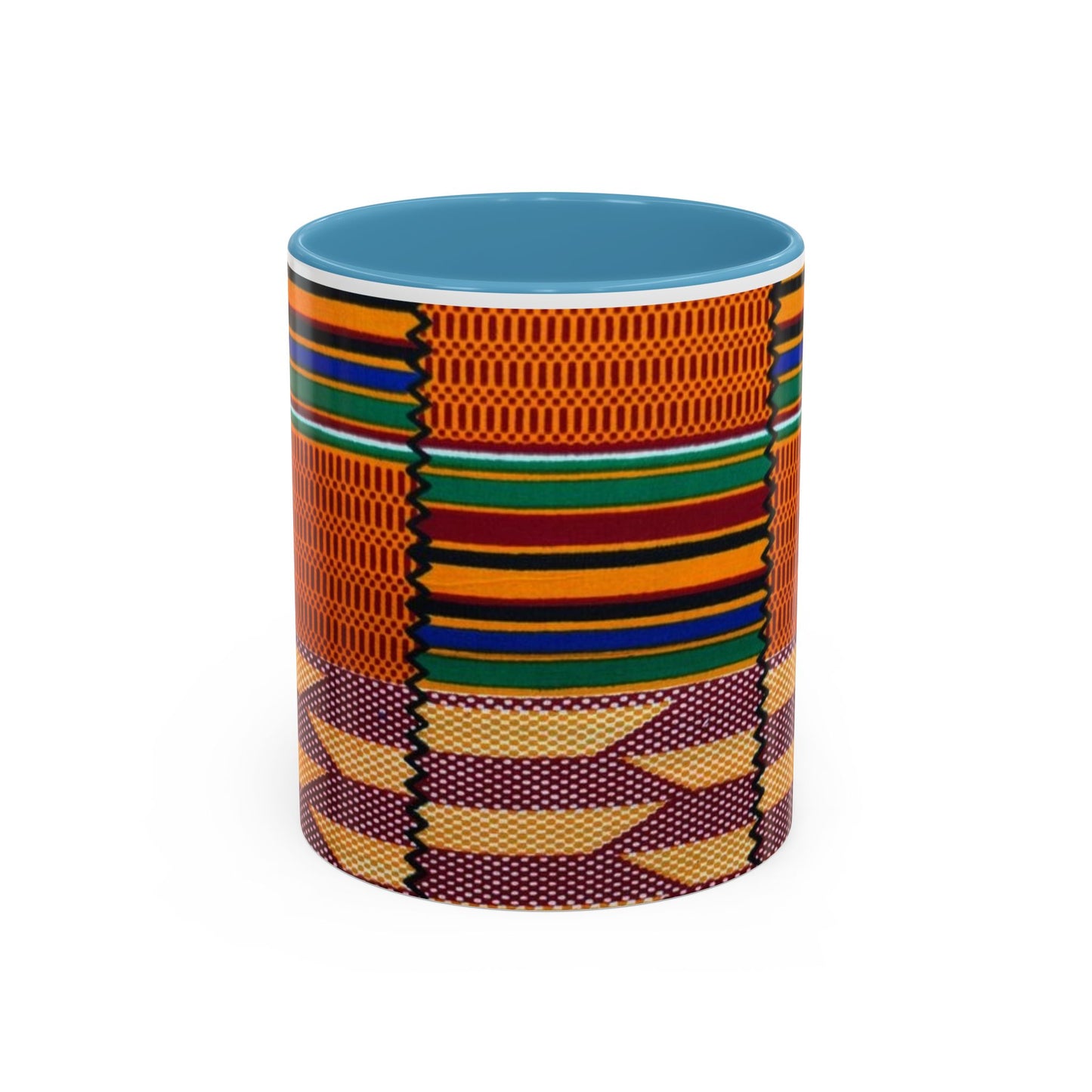 Kente Afro Art - Accent Coffee Mug