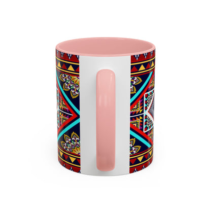 Messa Afro Art - Accent Coffee Mug