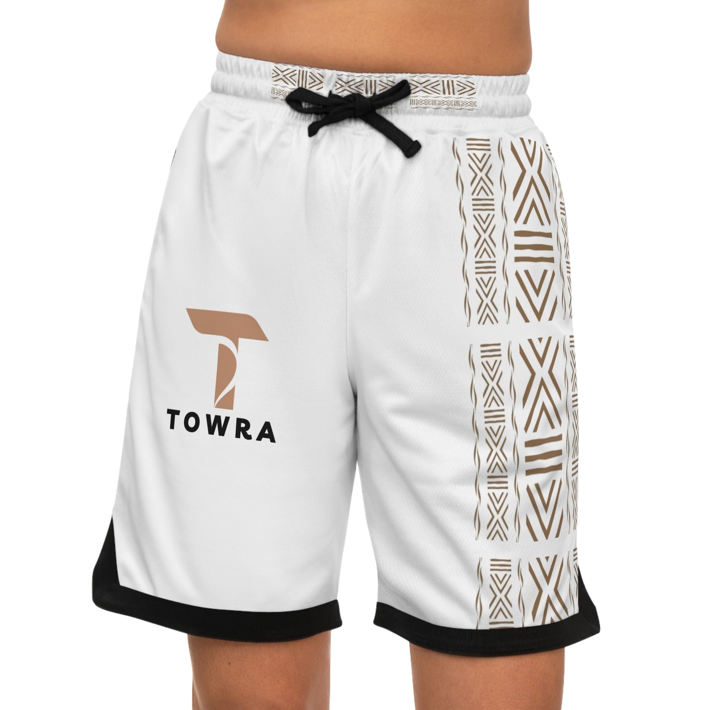 Kante Afro Art Basketball Rib Shorts | Stylish Activewear for Athletes