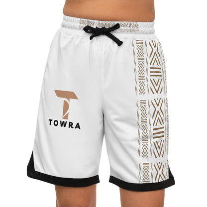Kante Afro Art Basketball Rib Shorts | Stylish Activewear for Athletes