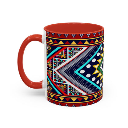 Messa Afro Art - Accent Coffee Mug