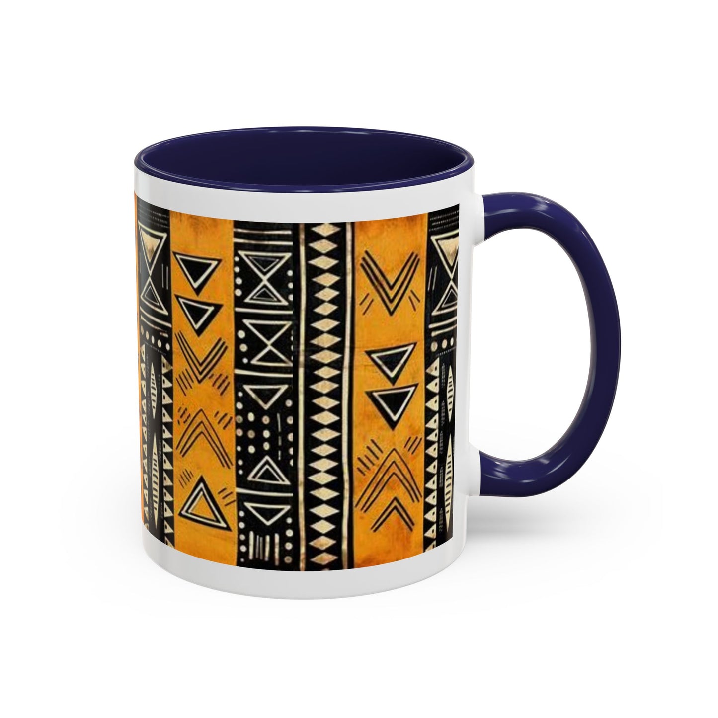 Savana Afro Art - Accent Coffee Mug