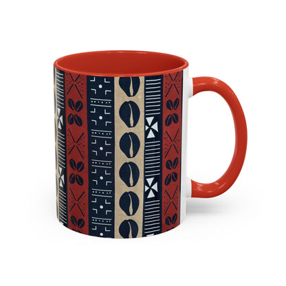 Ongola Afro Art - Accent Coffee Mug