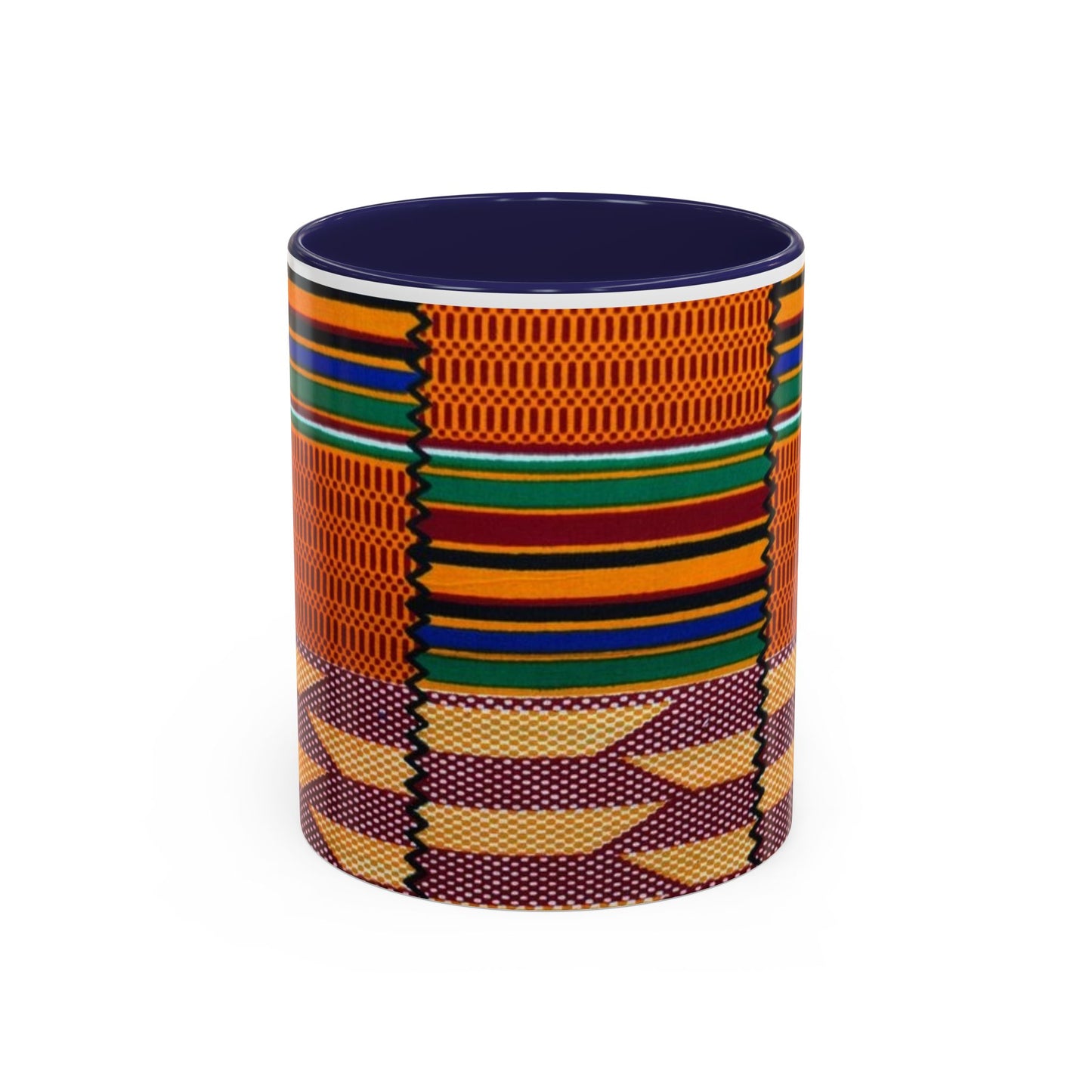 Kente Afro Art - Accent Coffee Mug