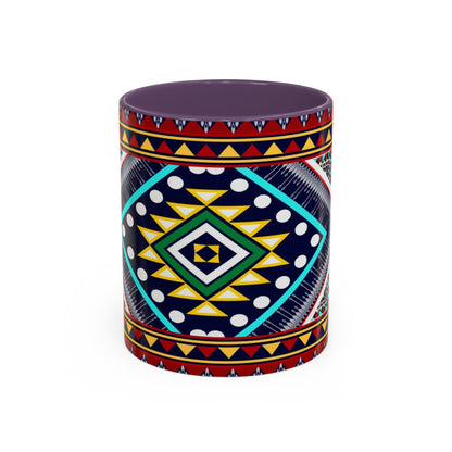 Messa Afro Art - Accent Coffee Mug