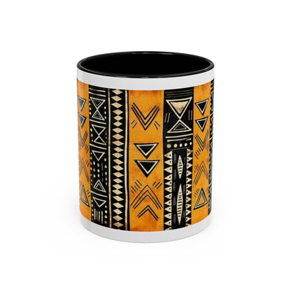 Savana Afro Art - Accent Coffee Mug