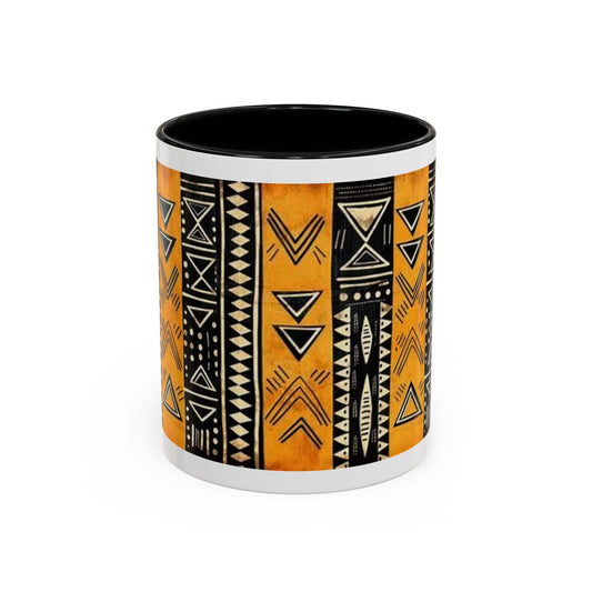 Savana Afro Art - Accent Coffee Mug