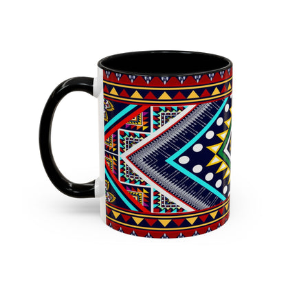 Messa Afro Art - Accent Coffee Mug