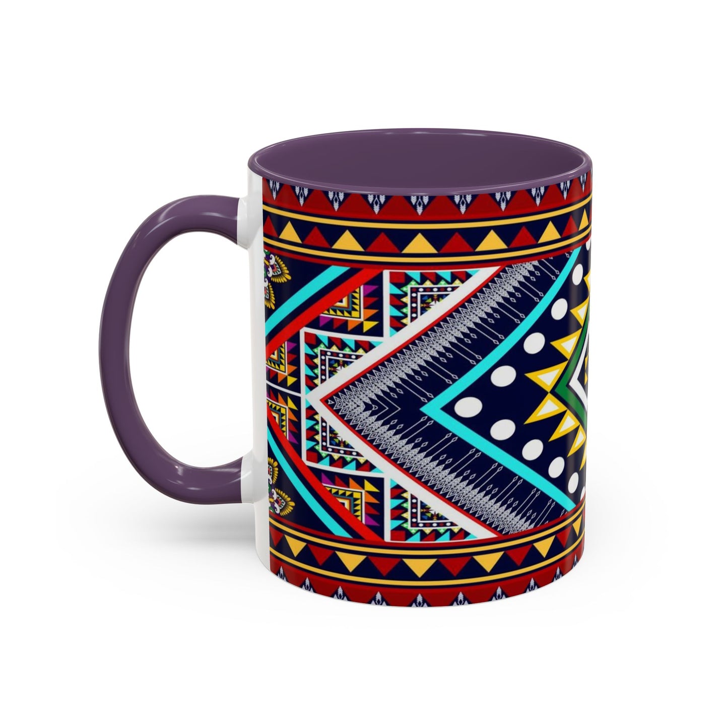 Messa Afro Art - Accent Coffee Mug