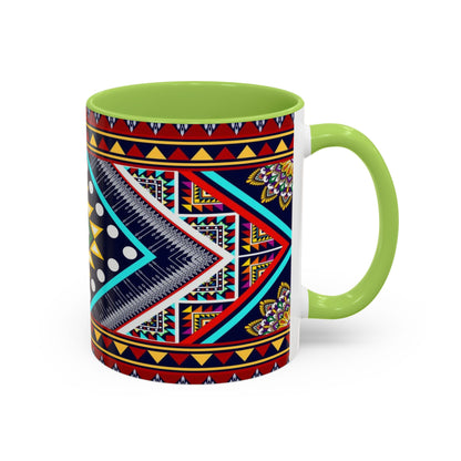 Messa Afro Art - Accent Coffee Mug