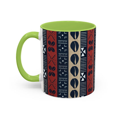 Ongola Afro Art - Accent Coffee Mug