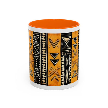 Savana Afro Art - Accent Coffee Mug