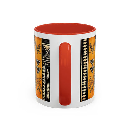 Savana Afro Art - Accent Coffee Mug