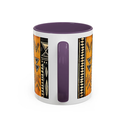 Savana Afro Art - Accent Coffee Mug