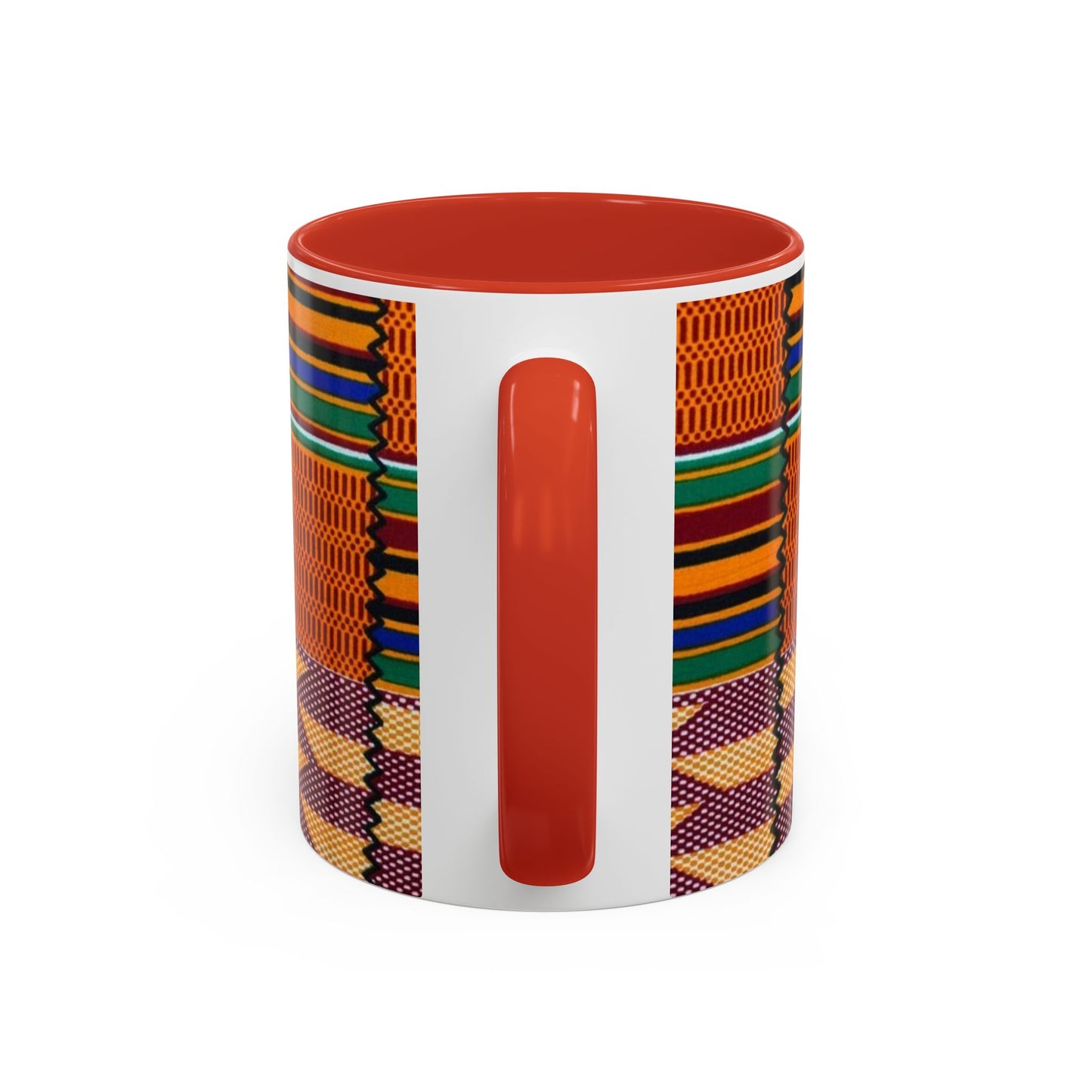 Kente Afro Art - Accent Coffee Mug