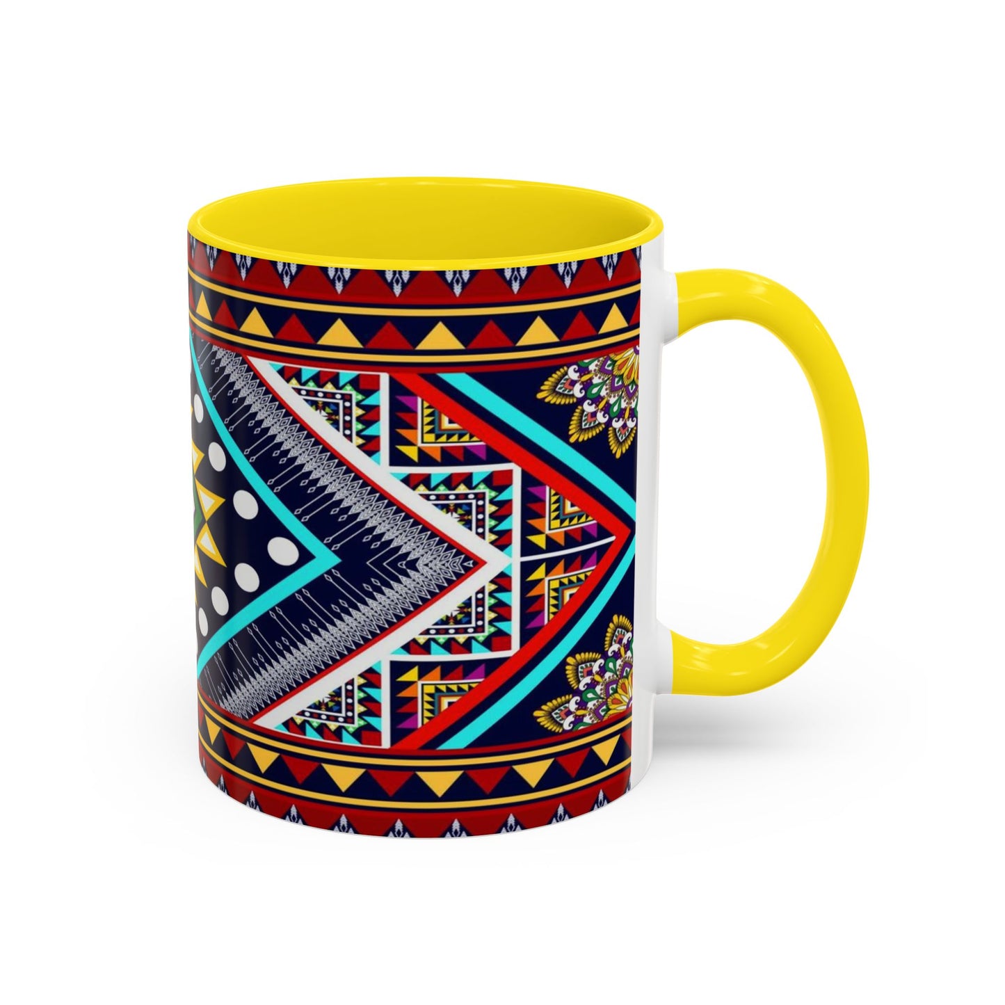 Messa Afro Art - Accent Coffee Mug