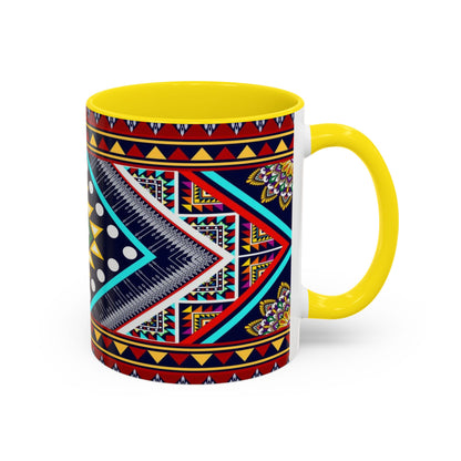 Messa Afro Art - Accent Coffee Mug