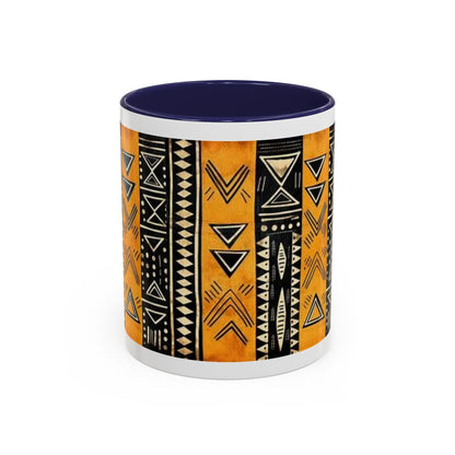Savana Afro Art - Accent Coffee Mug