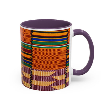 Kente Afro Art - Accent Coffee Mug