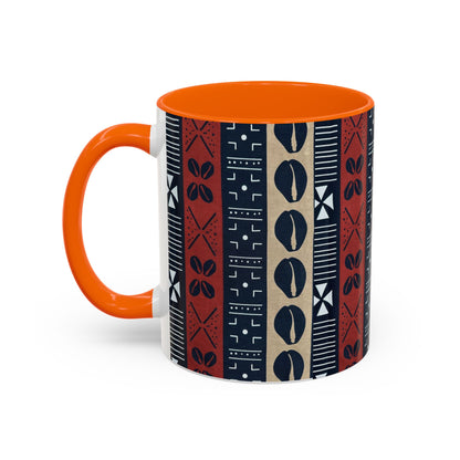 Ongola Afro Art - Accent Coffee Mug