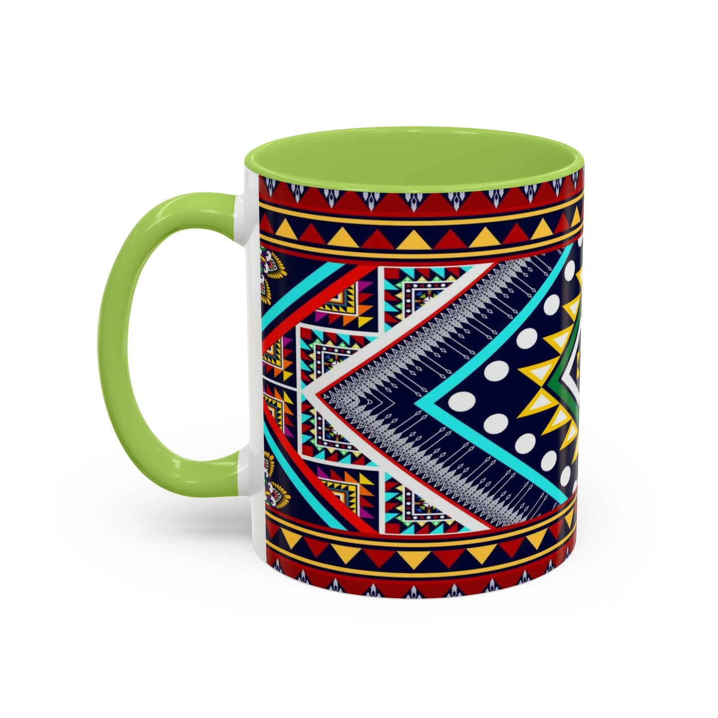 Messa Afro Art - Accent Coffee Mug