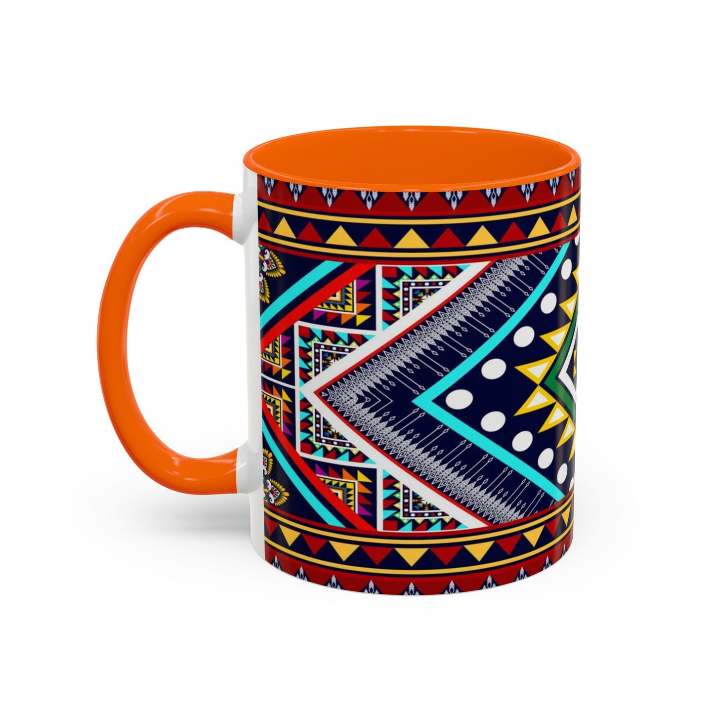 Messa Afro Art - Accent Coffee Mug