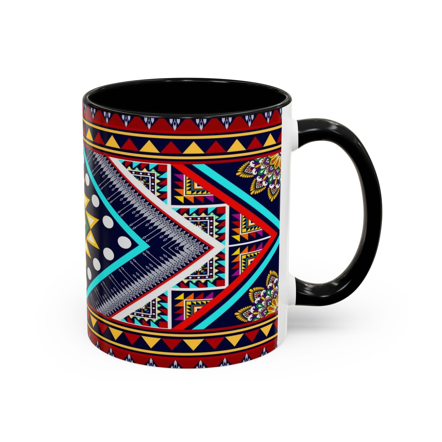 Messa Afro Art - Accent Coffee Mug