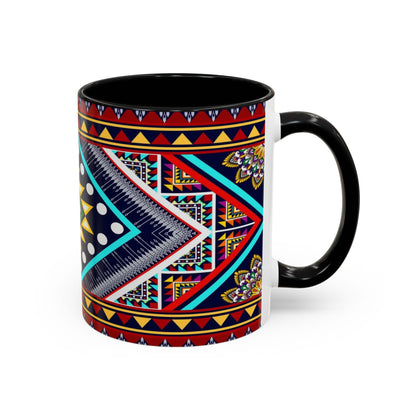 Messa Afro Art - Accent Coffee Mug